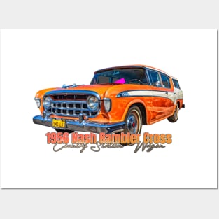 1956 Nash Rambler Cross Country Station Wagon Posters and Art